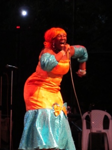 Ada Ramos en la Fiesta de Valledupar, enero 2012